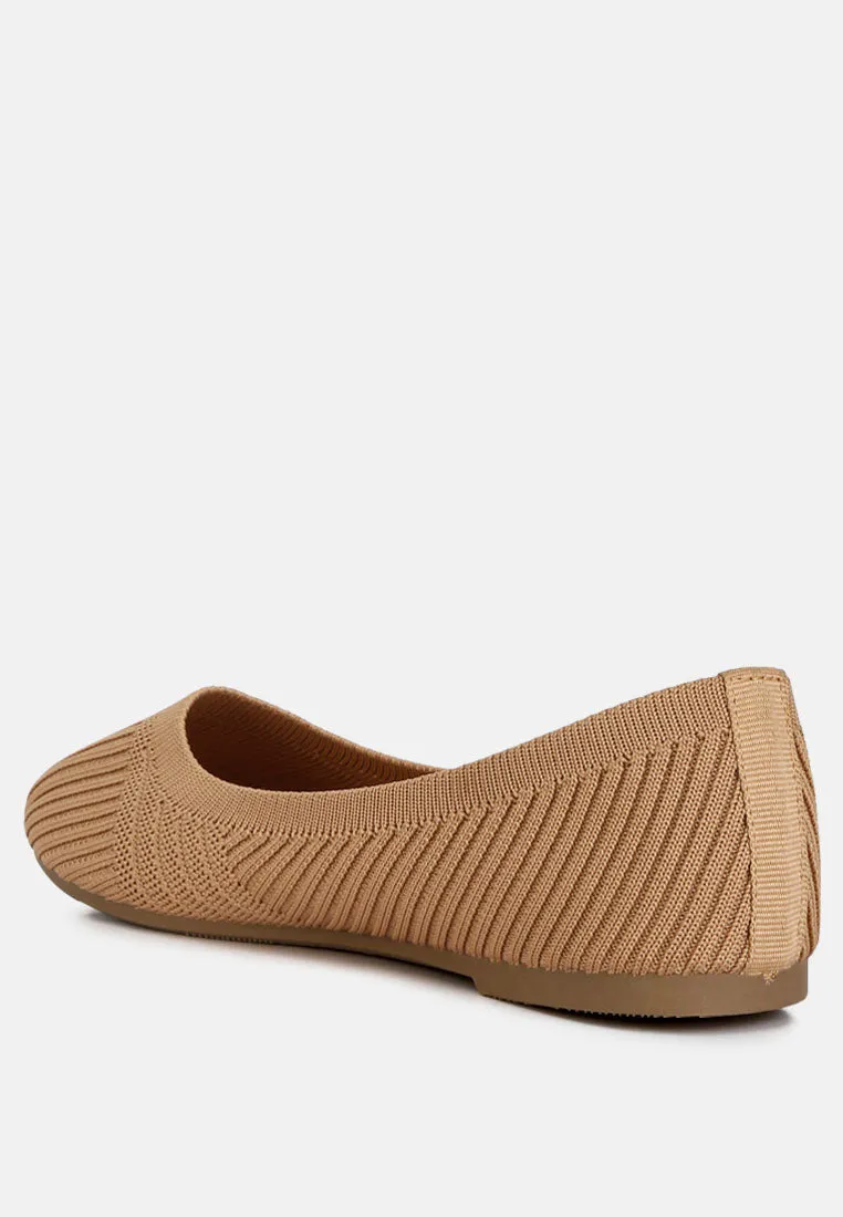 Ammie Solid Casual Ballet Flats