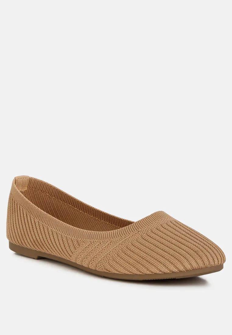 Ammie Solid Casual Ballet Flats