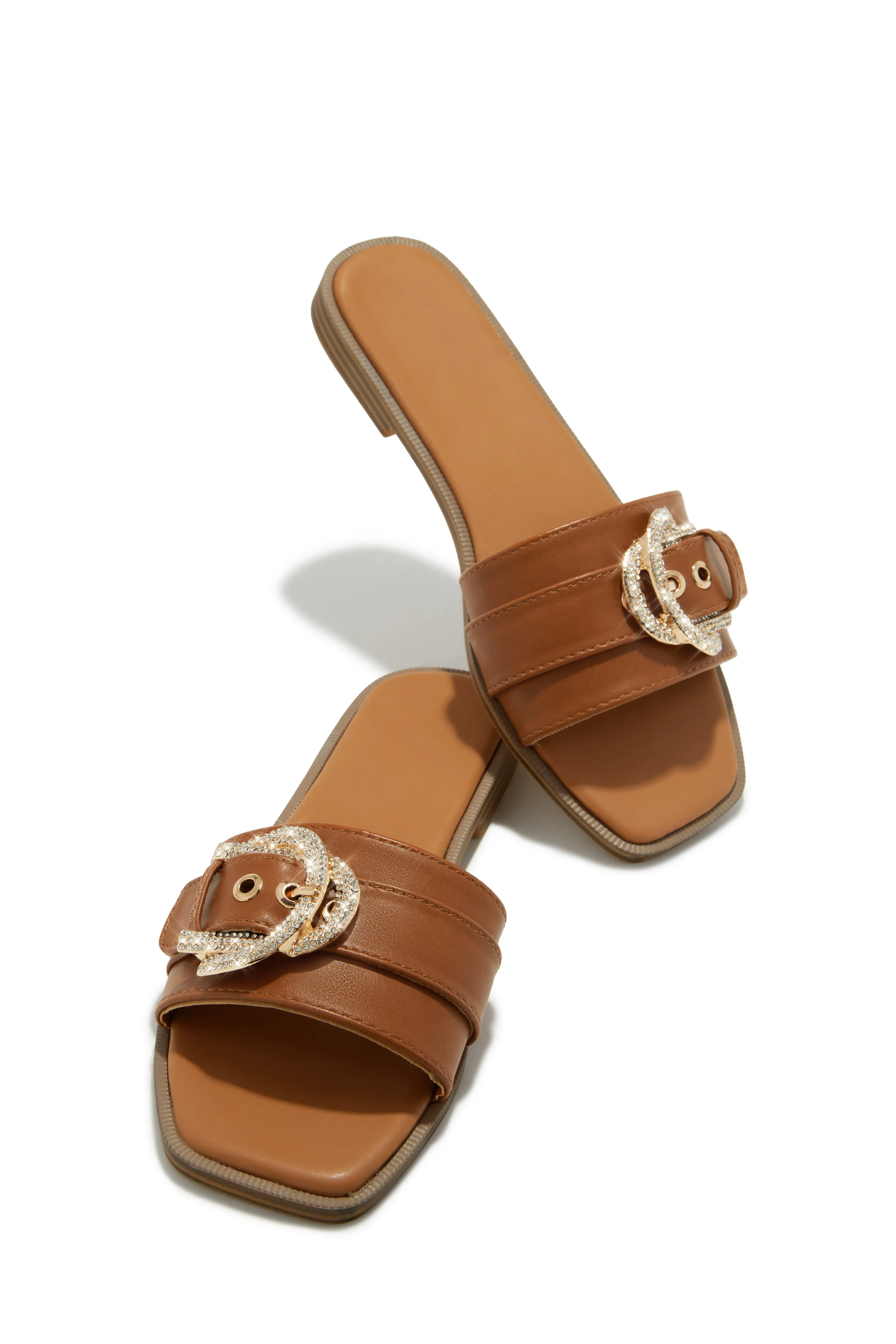 Asarya Slip On Sandals - Natural