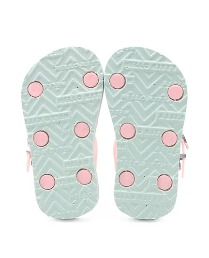 Banana Peel Slippers for Toddlers Hello Kitty Touch of Pink - Baby Gray