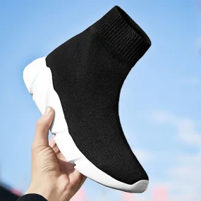 Breathable Ankle Boot Women Socks Shoes Female Sneakers