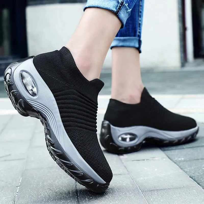 Breathable Flat Comfortable Women's Casual Shoes Sneakers #8839