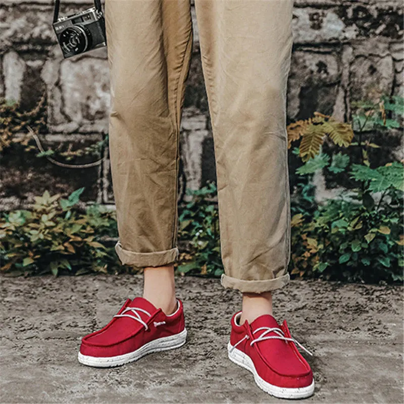 Breathable Outdoor Men Canvas Shoes