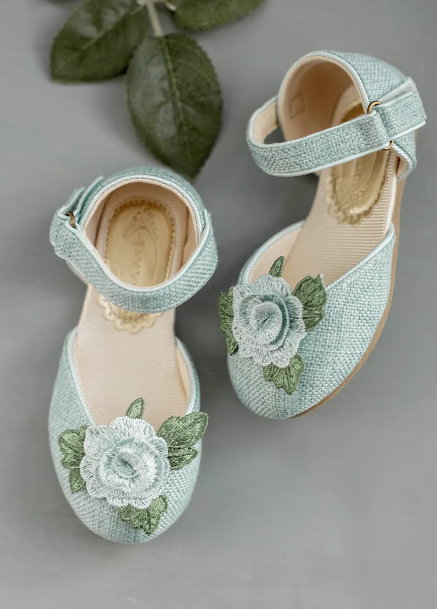 Chenoa Flats in Whisper Blue