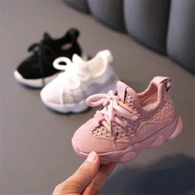 Comfortable Breathable Sneaker Baby Girl Boy Toddler Casual Shoes #DM-29