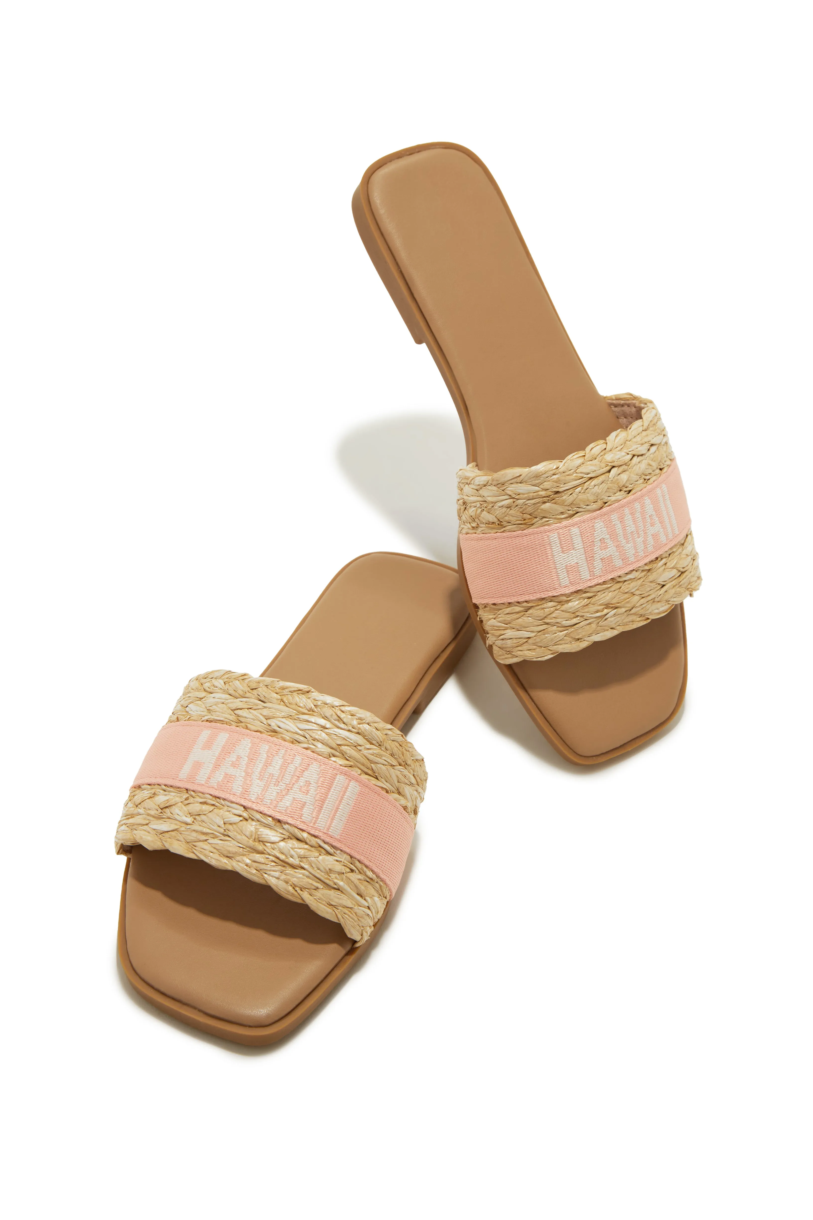 Going Places Slip On Sandals - Pink