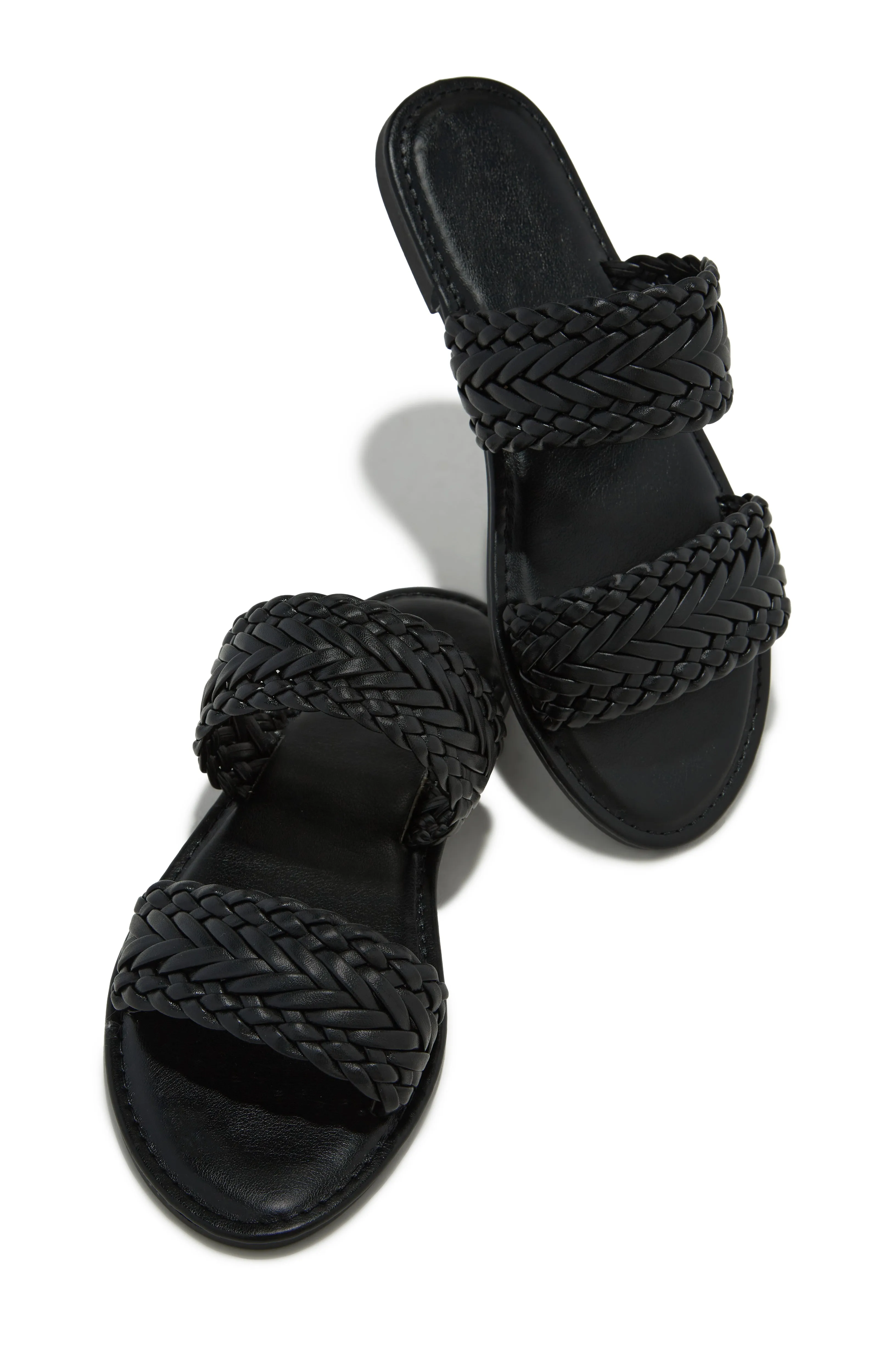 Heatwave Slip On Sandals - Black