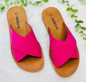 Hot Pink Sandals