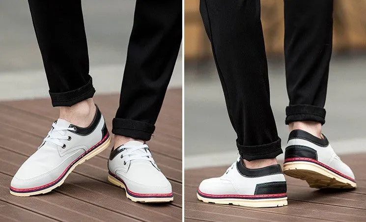 Man's Autumn / Spring PU Leather Casual Shoes