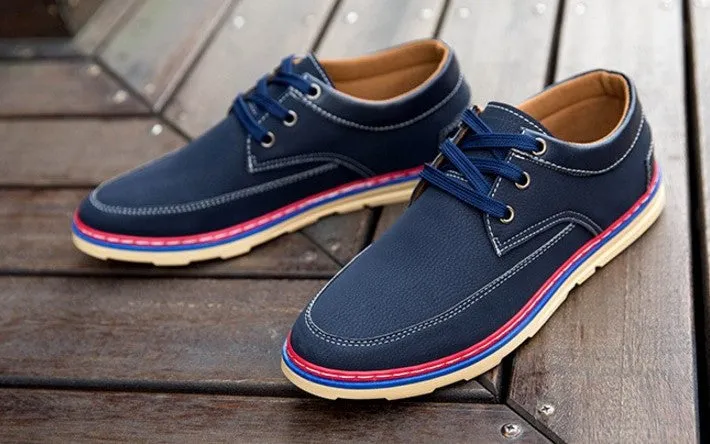 Man's Autumn / Spring PU Leather Casual Shoes