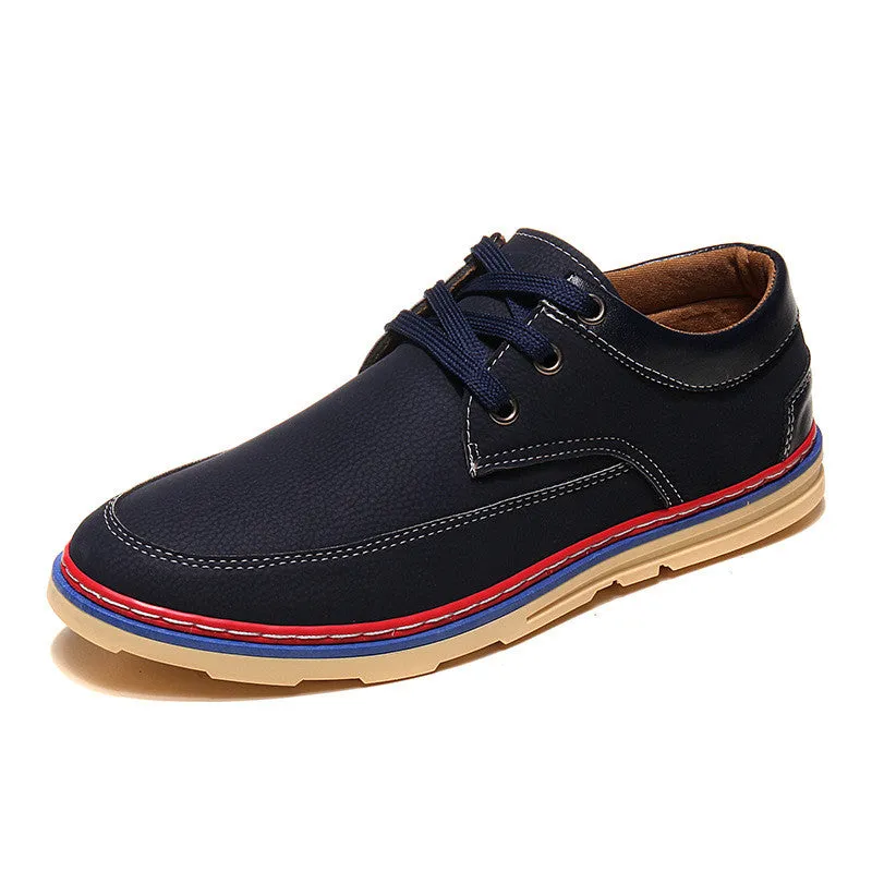 Man's Autumn / Spring PU Leather Casual Shoes