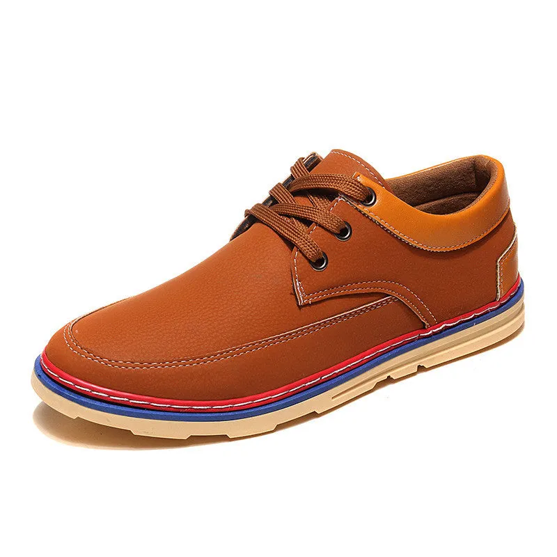 Man's Autumn / Spring PU Leather Casual Shoes