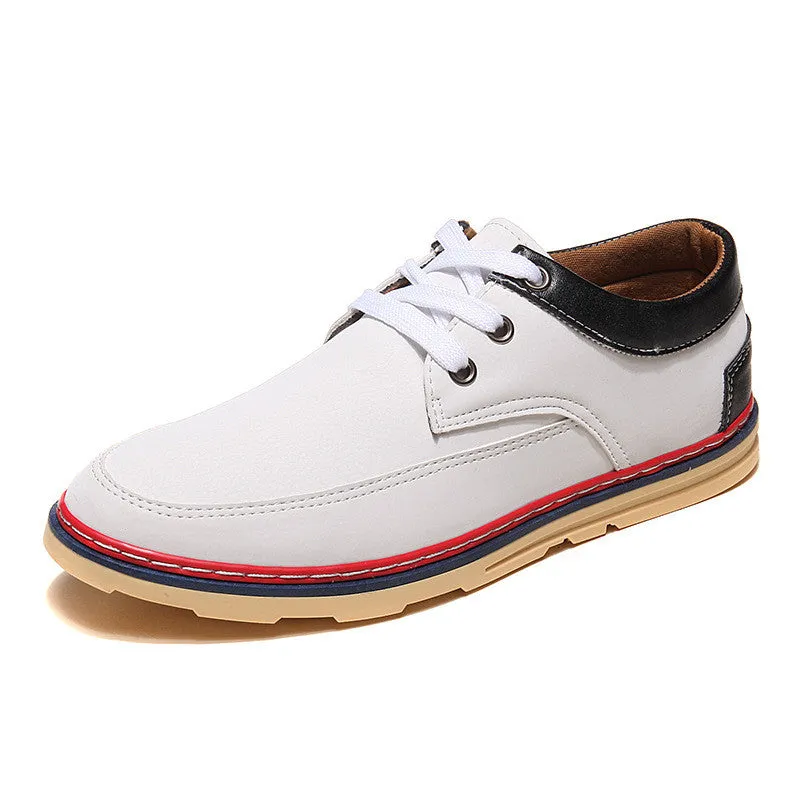 Man's Autumn / Spring PU Leather Casual Shoes