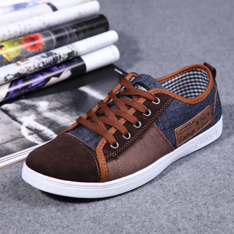 Men's Canvas Casual Flats