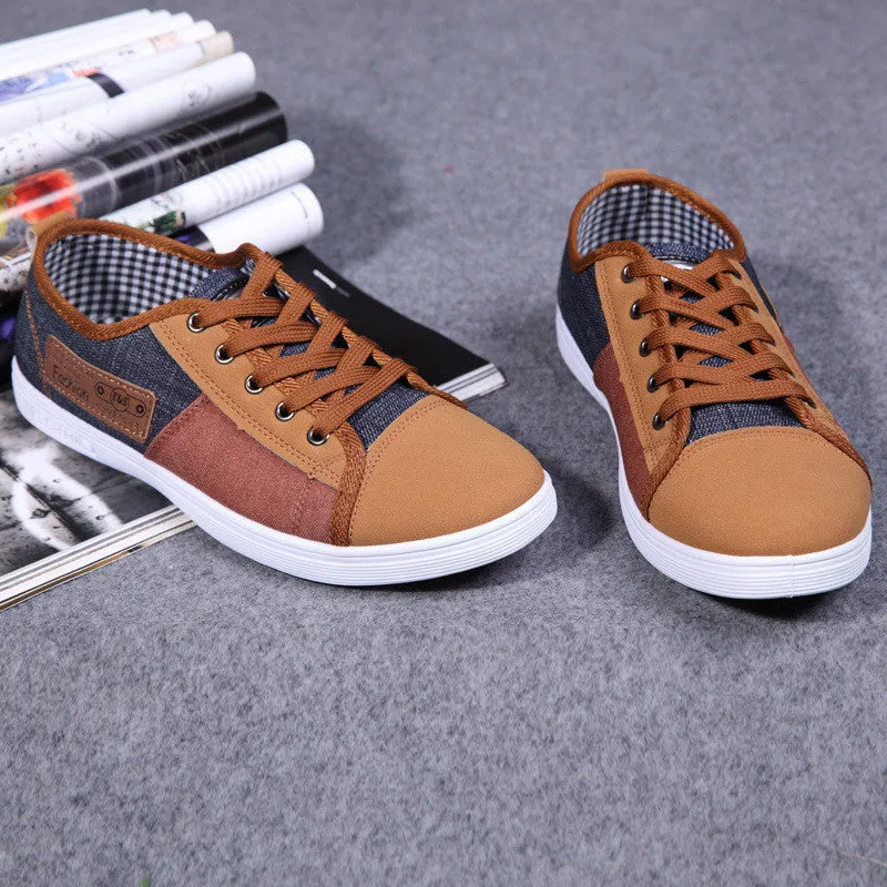 Men's Canvas Casual Flats