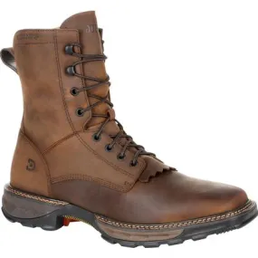 Men's  Durango Maverick XP Brown EH, WP Kiltie Lacer Steel Square Toe Boot