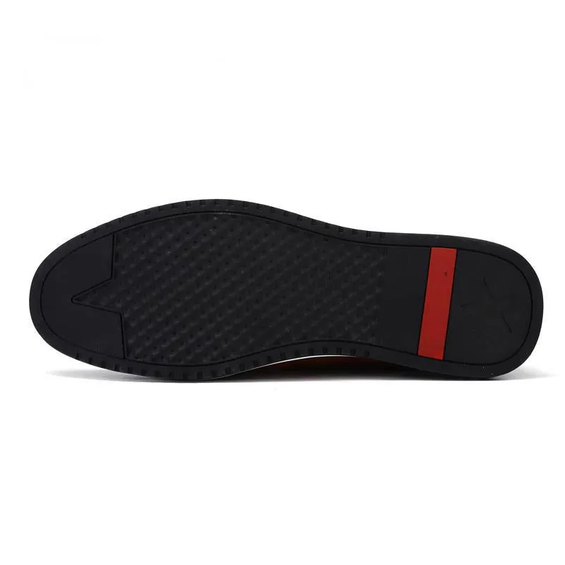 Men's Spring/Autumn Casual Breathable Flats | Plus Size