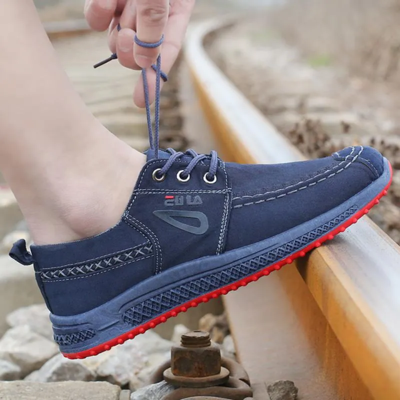 Men's Spring/Autumn Casual Denim Flat Shoes