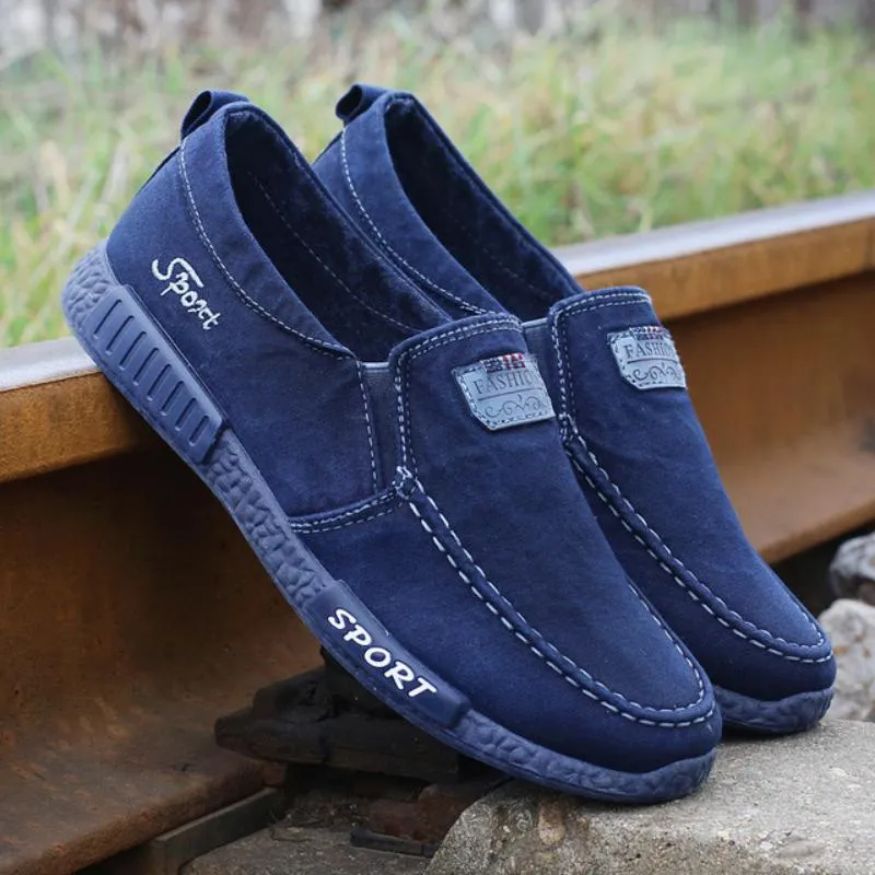 Men's Spring/Autumn Casual Denim Flat Shoes