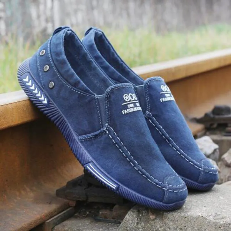 Men's Spring/Autumn Casual Denim Flat Shoes