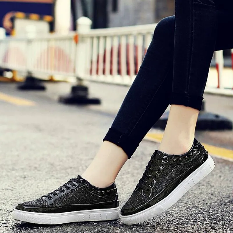 Men's/Women's Casual Leather Shoes With Rivets