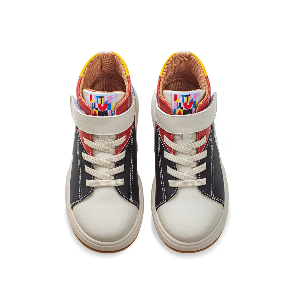 Mondrian Non-Slip Kids High-top Sneakers