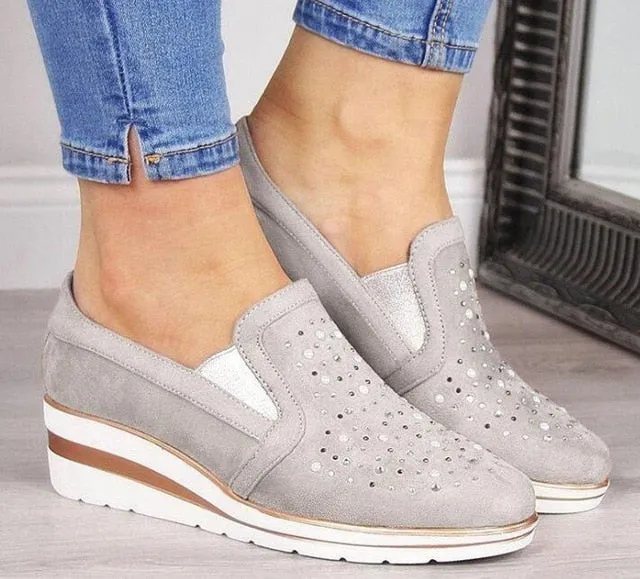 Women Flats Shoes Female Hollow Breathable Mesh