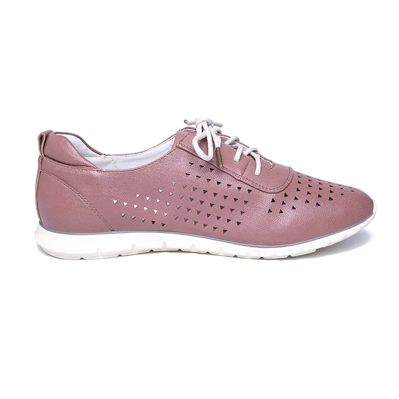 Women's Breathable Lace-Up Oxfords