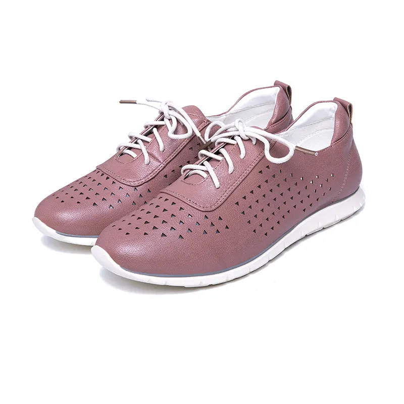 Women's Breathable Lace-Up Oxfords