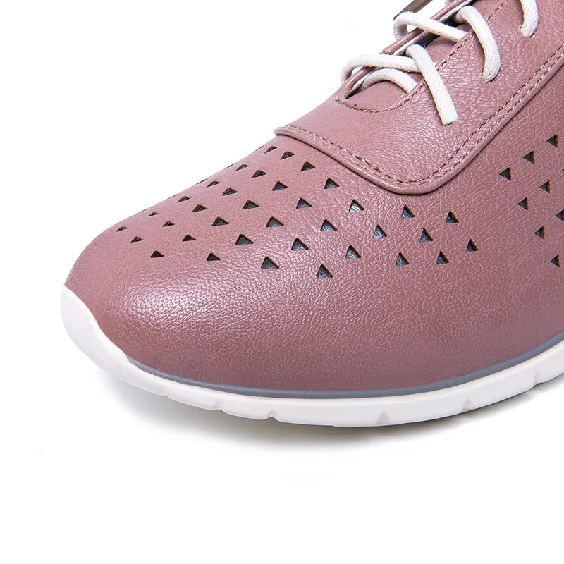 Women's Breathable Lace-Up Oxfords