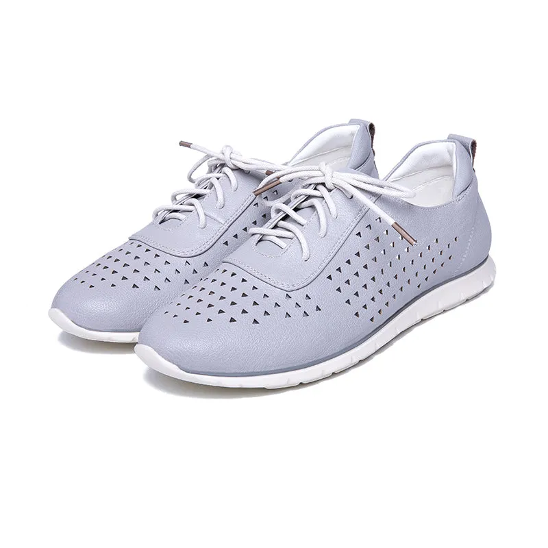 Women's Breathable Lace-Up Oxfords