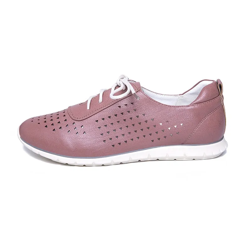 Women's Breathable Lace-Up Oxfords