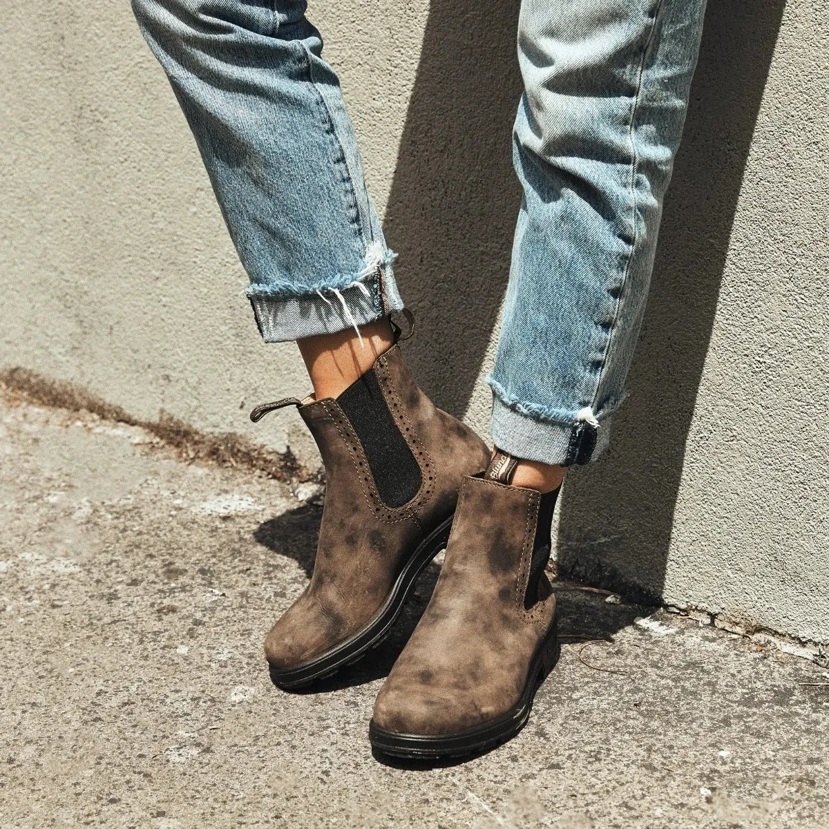 Women's High Top Boot #1351 Rustic Brown