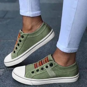 xiangtuibao   Low-cut Trainers Canvas Flat Shoes Women Casual Vulcanize Shoes New Women Summer Autumn Sneakers Ladies